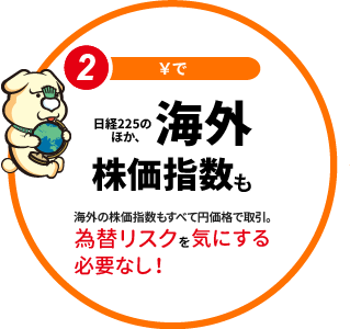日経225の 海外株価指数も