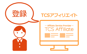 TCSアフィリエイトに登録